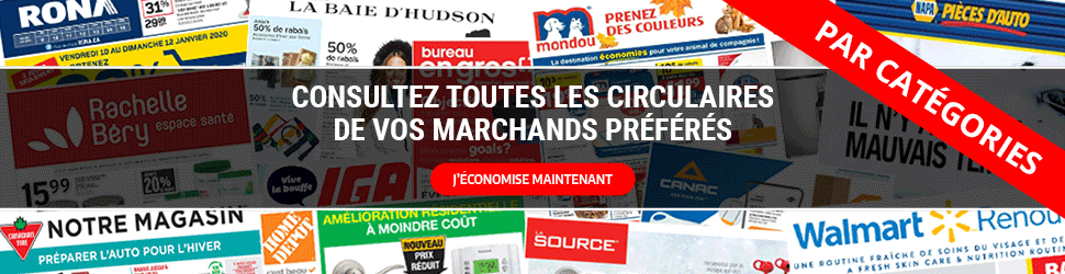 circulaires des marchands du Québec